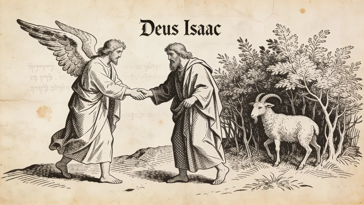 Visual depiction of Deus Isaac
