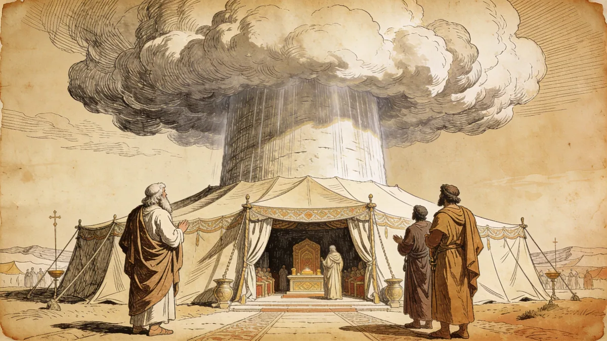 Visual depiction of Deuteronomy 31