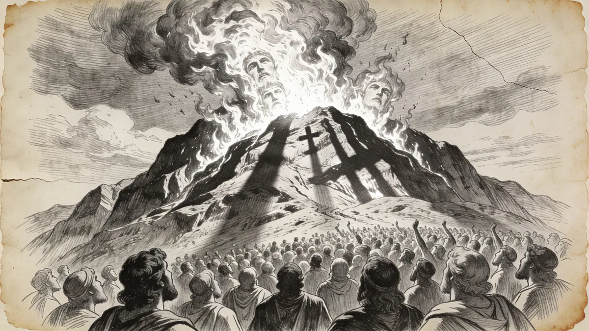 Visual depiction of Deuteronomy 5