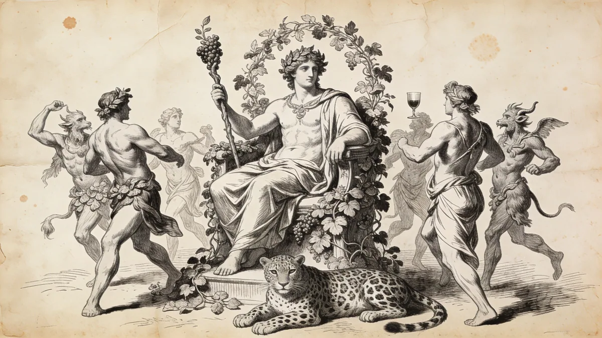 Visual depiction of Dionysus