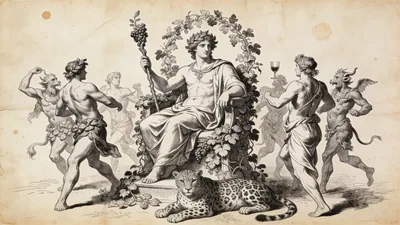 Visual depiction of Dionysus
