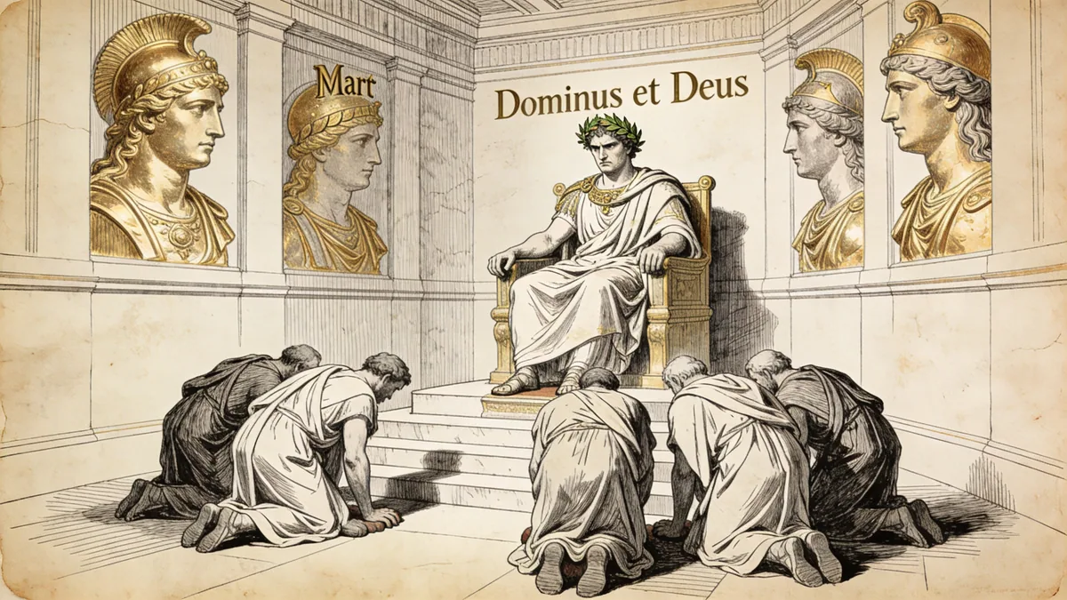 Visual depiction of Domitian