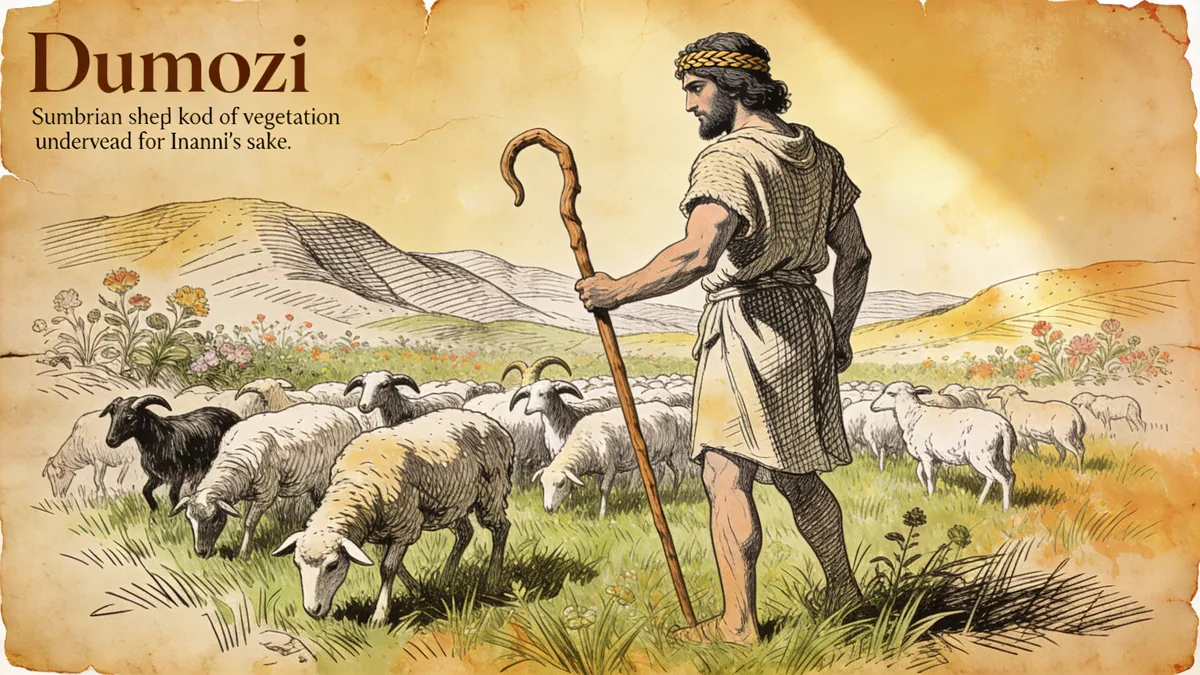 Visual depiction of Dumuzi