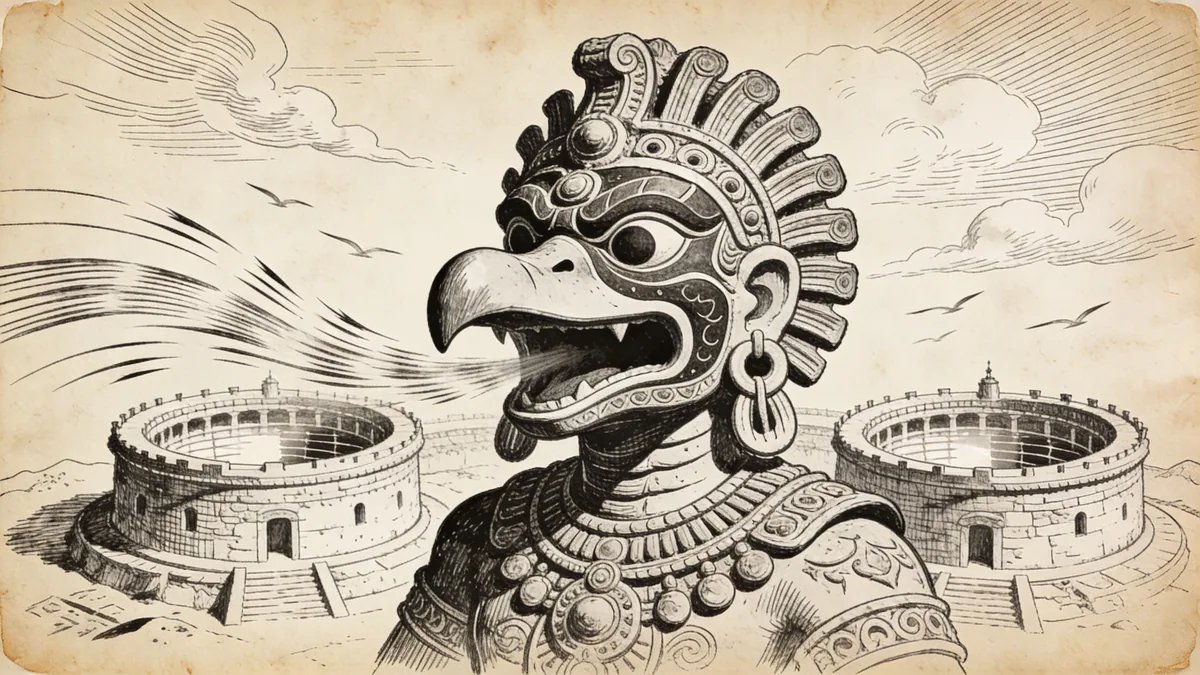 Visual depiction of Ehecatl