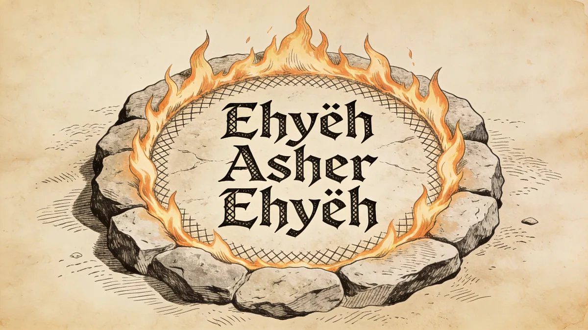 Visual depiction of Ehyeh Asher Ehyeh