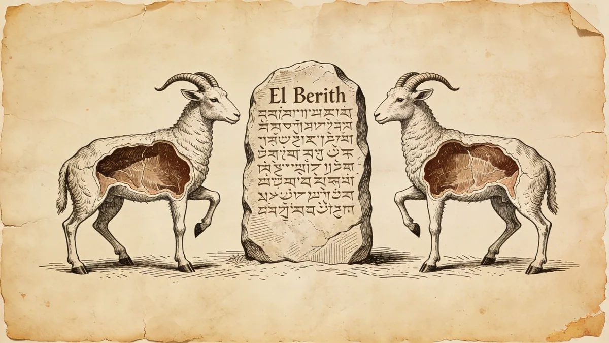 Visual depiction of El Berith