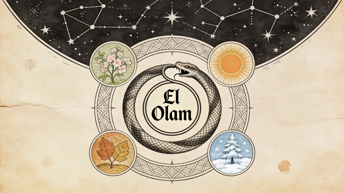 Visual depiction of El Olam