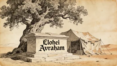 Visual depiction of Elohei Avraham