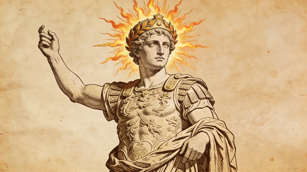 Visual depiction of Emperor Aurelian