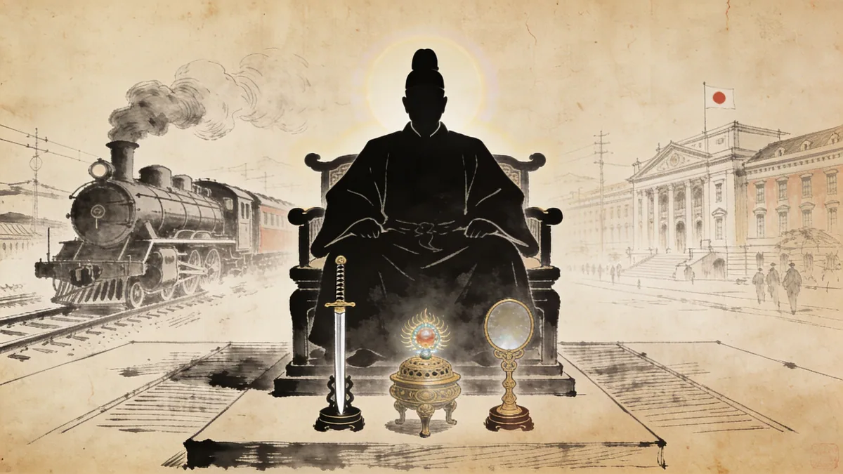 Visual depiction of Emperor Meiji