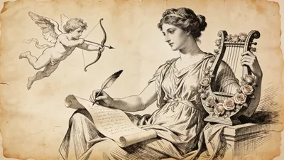 Visual depiction of Erato