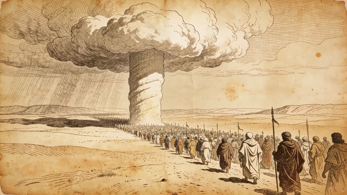 Visual depiction of Exodus 13