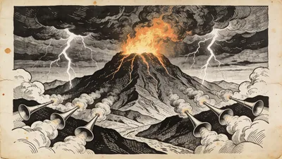 Visual depiction of Exodus 19