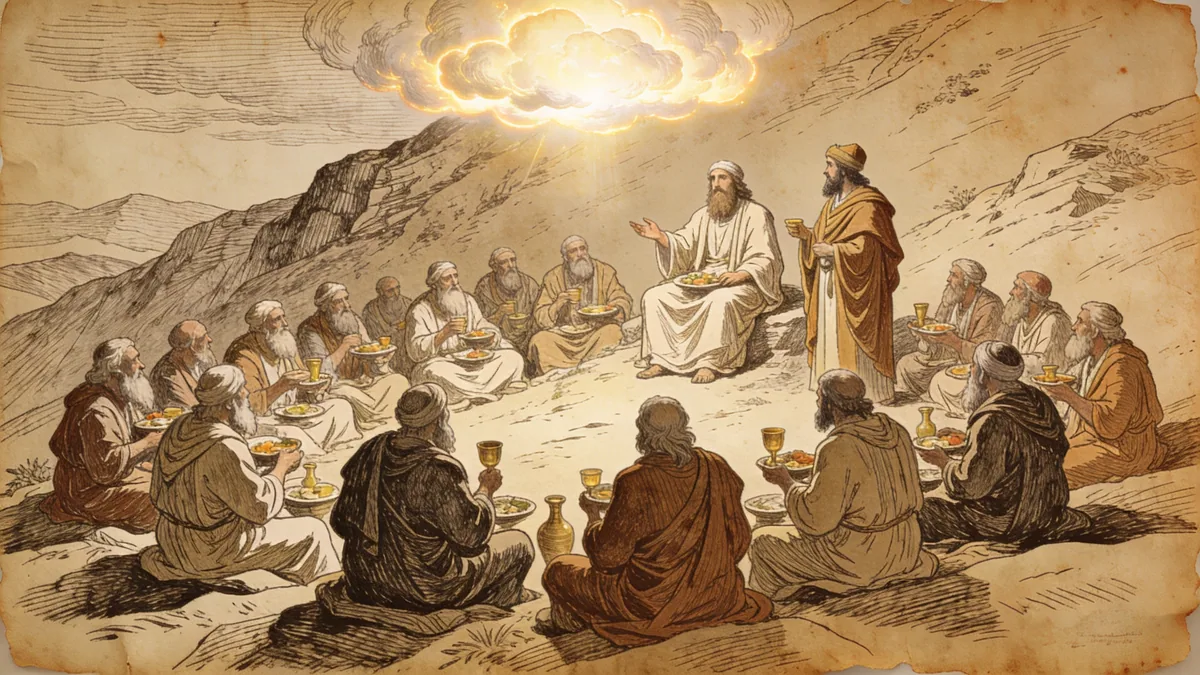 Visual depiction of Exodus 24
