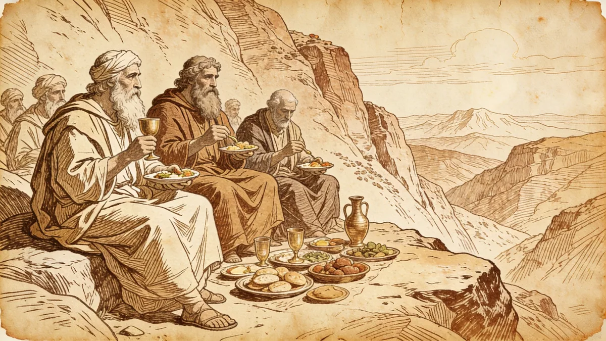 Visual depiction of Exodus 24