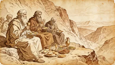 Visual depiction of Exodus 24