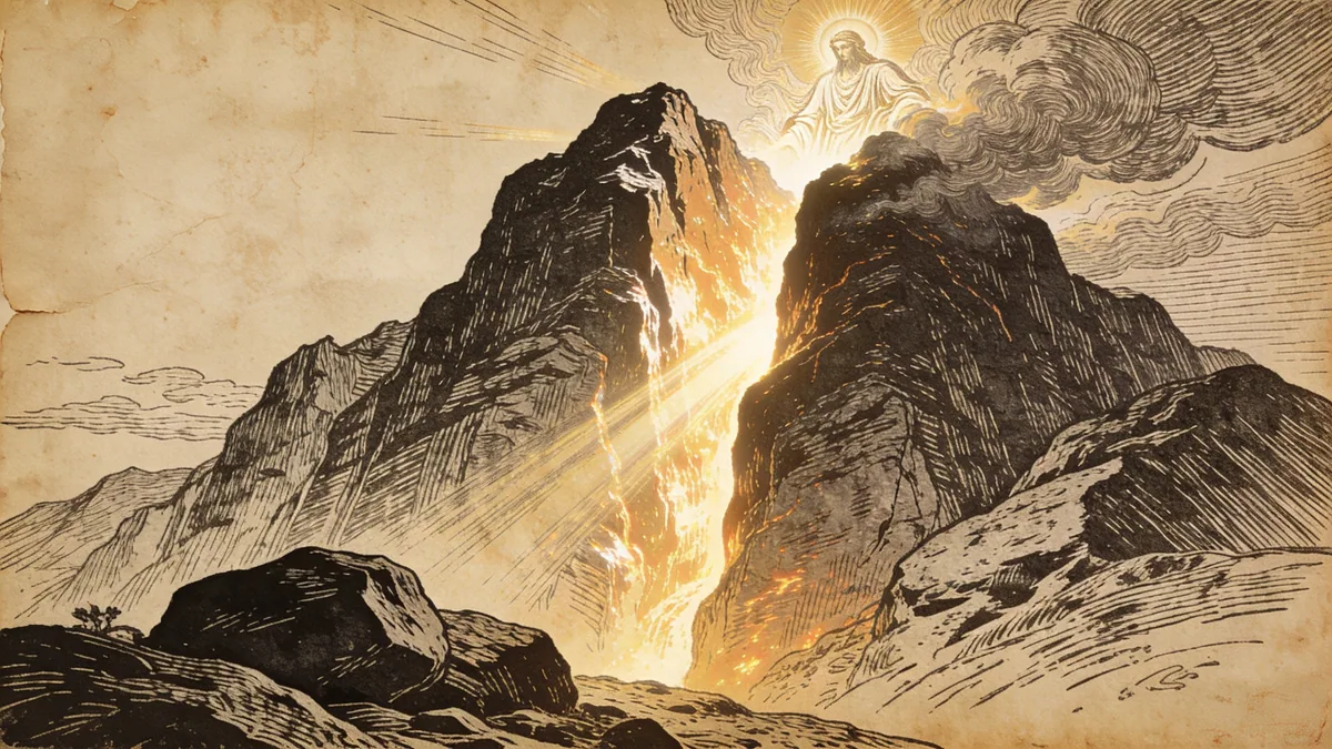 Visual depiction of Exodus 33