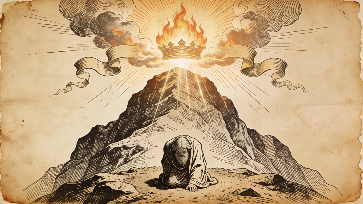 Visual depiction of Exodus 34