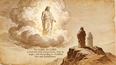 Visual depiction of Exodus 34