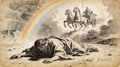 Visual depiction of Ezekiel 1