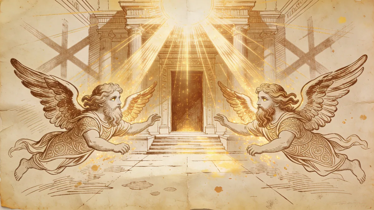 Visual depiction of Ezekiel 10