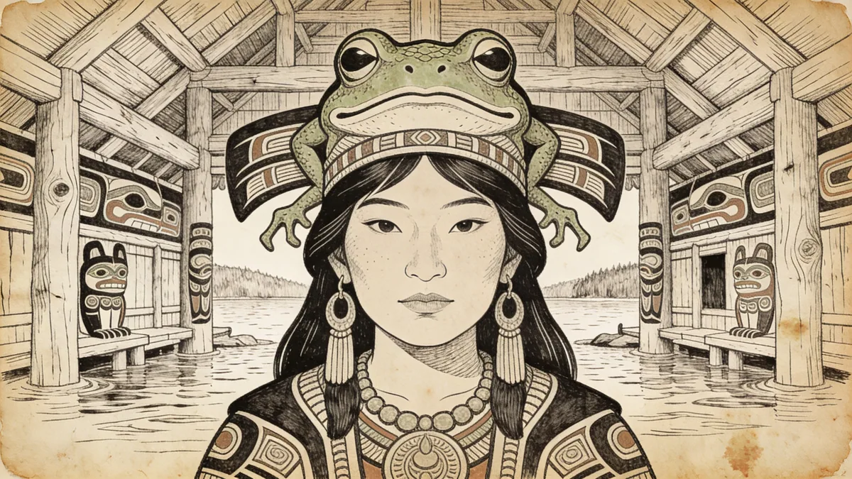Visual depiction of Frog Woman
