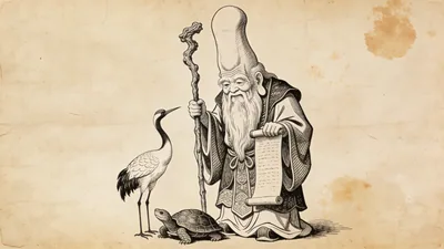 Visual depiction of Fukurokuju
