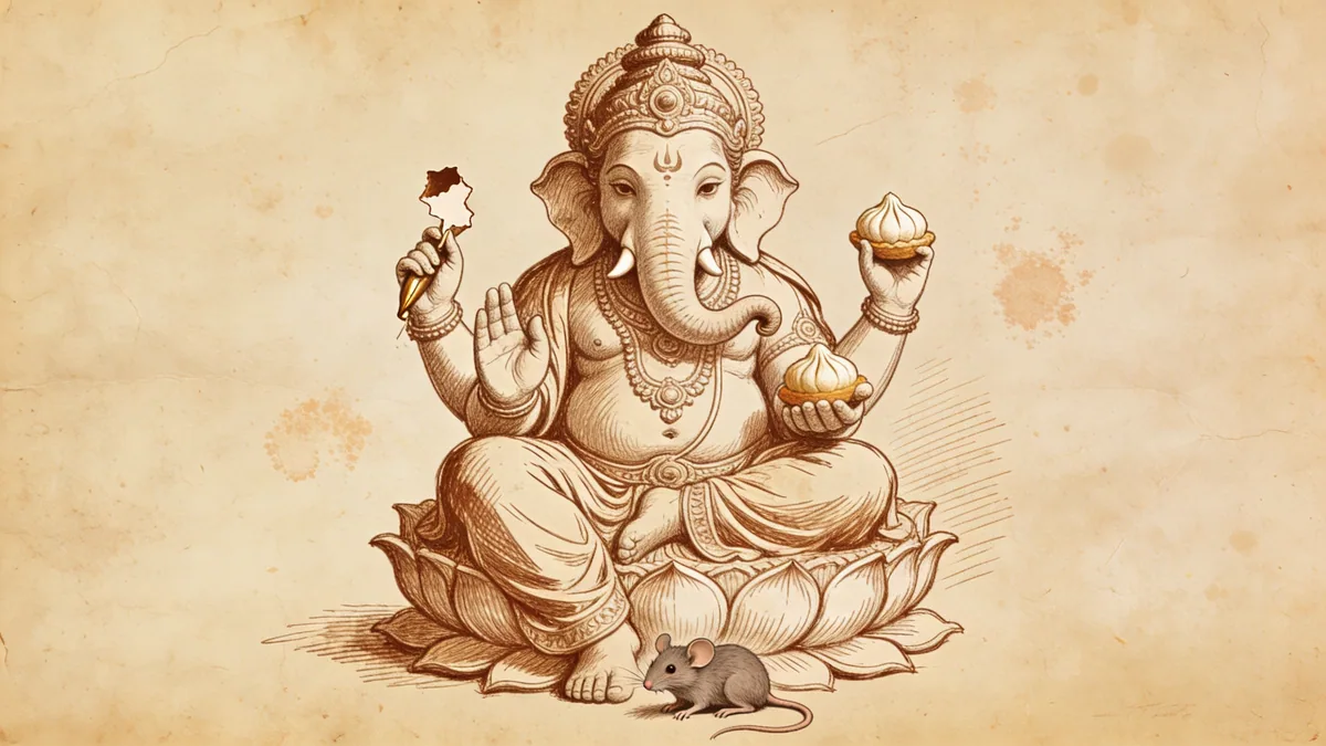 Visual depiction of Ganesha