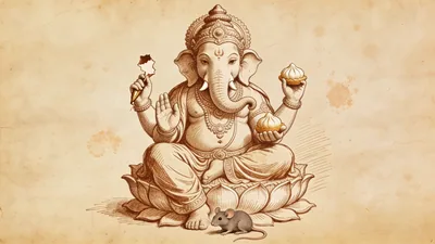Visual depiction of Ganesha