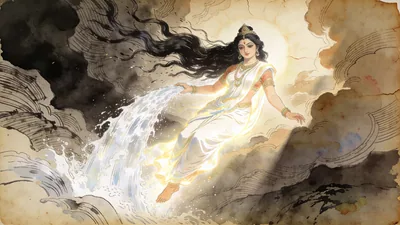 Visual depiction of Ganga