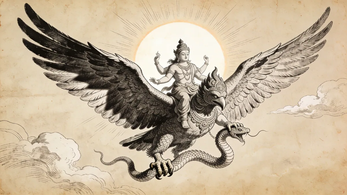 Visual depiction of Garuda