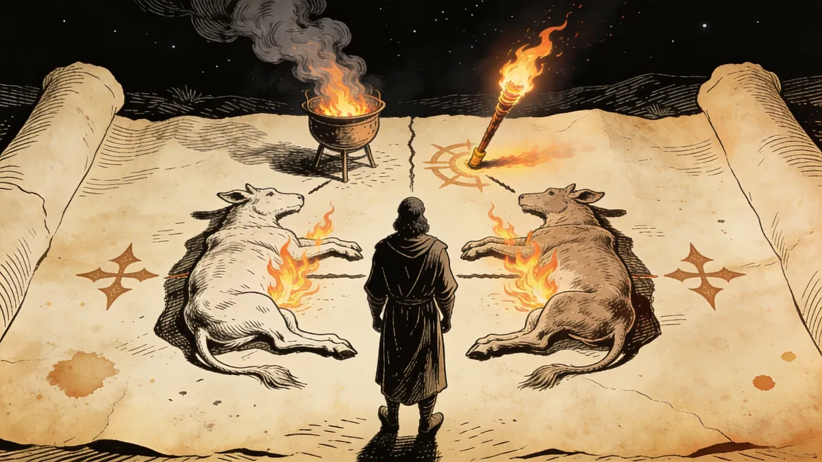 Visual depiction of Genesis 15