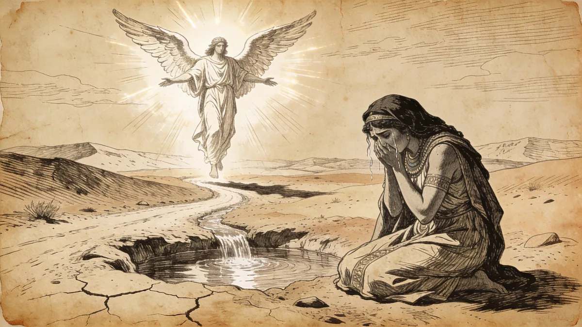 Visual depiction of Genesis 16