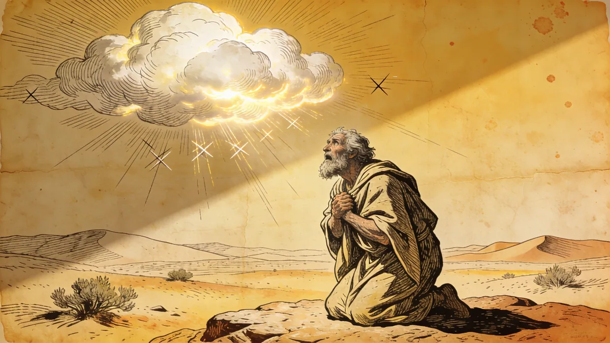 Visual depiction of Genesis 17:1