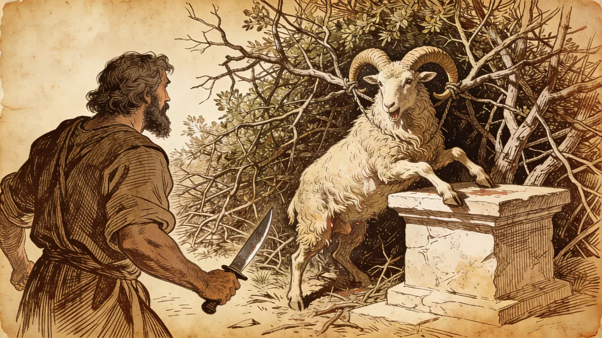 Visual depiction of Genesis 22