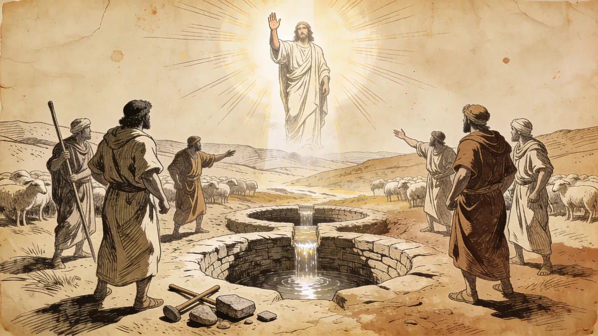 Visual depiction of Genesis 26