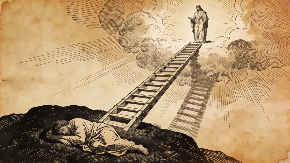 Visual depiction of Genesis 28
