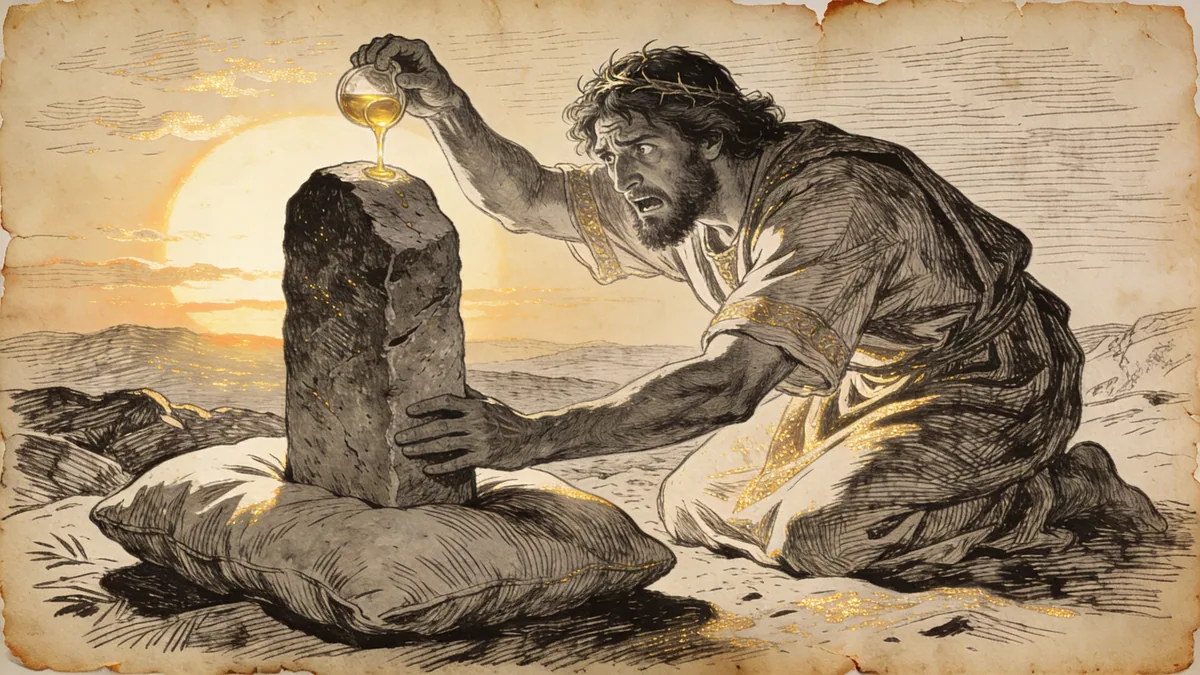Visual depiction of Genesis 28