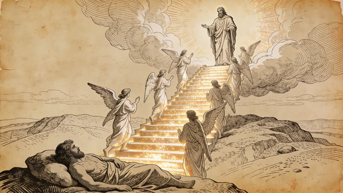 Visual depiction of Genesis 28