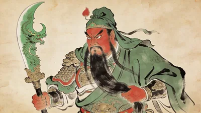 Visual depiction of Guan Yu
