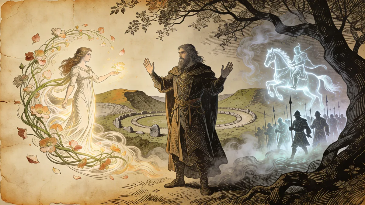 Visual depiction of Gwydion