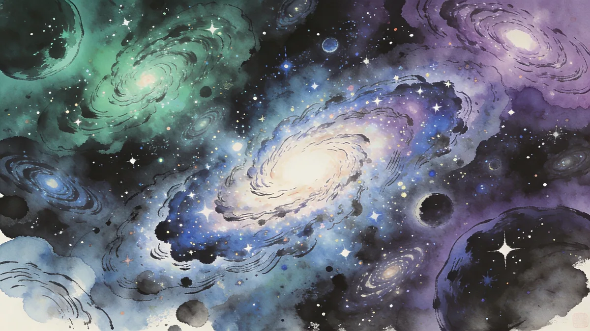 Visual depiction of Thousands of galaxies of every shape and age filling a deep field image