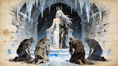 Visual depiction of Hel