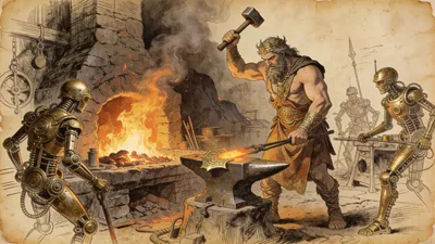 Visual depiction of Hephaestus