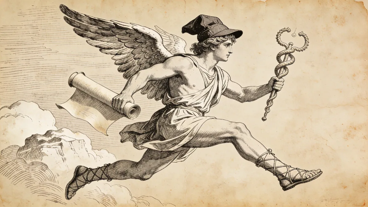 Visual depiction of Hermes