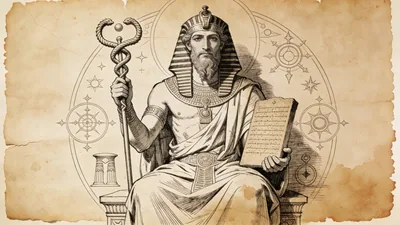 Visual depiction of Hermes Trismegistus
