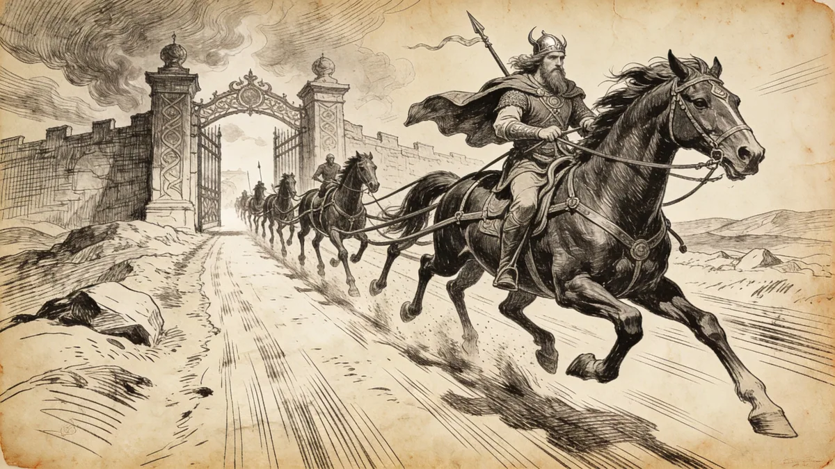 Visual depiction of Hermod