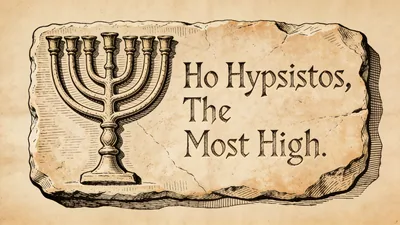 Visual depiction of Ho Hypsistos