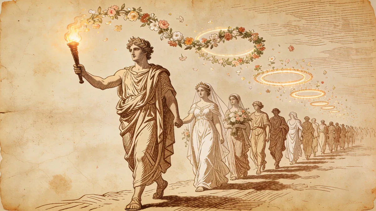 Visual depiction of Hymenaios
