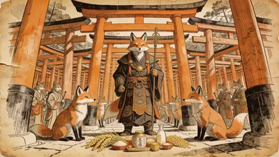 Visual depiction of Inari